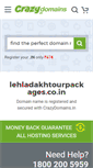 Mobile Screenshot of lehladakhtourpackages.co.in
